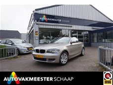 BMW 1-serie Cabrio - 118i org. nl auto , 83 dkm RIJKLAARPRIJS incl. apk/beurt & 6mnd bovag garantie