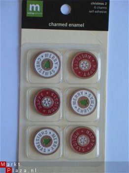 OPRUIMING: making memories charmed enamel christmas - 1