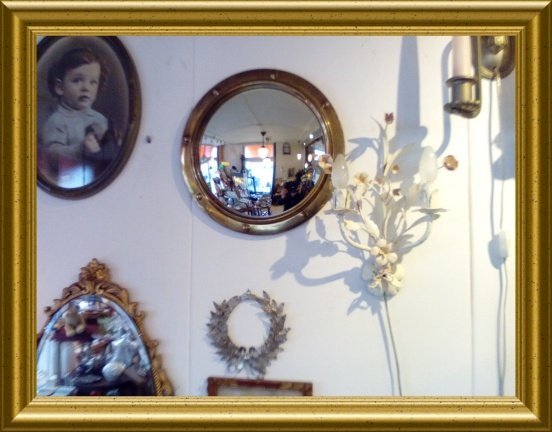 Mooie oude bloemen lamp - Afbeelding 2
