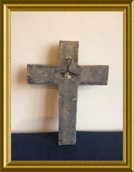 Oud keramiek kruis/ corpus - 4