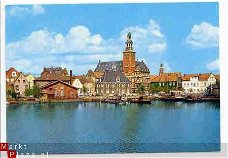 D009 Leer / Hafen mit Rathaus / Duitsland