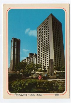 D029 Caracas Hotel Hilton Venezuela con Parque Central / Amerika - 1