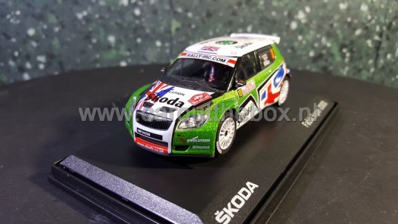 Skoda Fabia Super 2000 Monte Carlo 2010 1:43 Abrex - 2