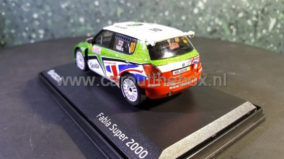 Skoda Fabia Super 2000 Monte Carlo 2010 1:43 Abrex - 3