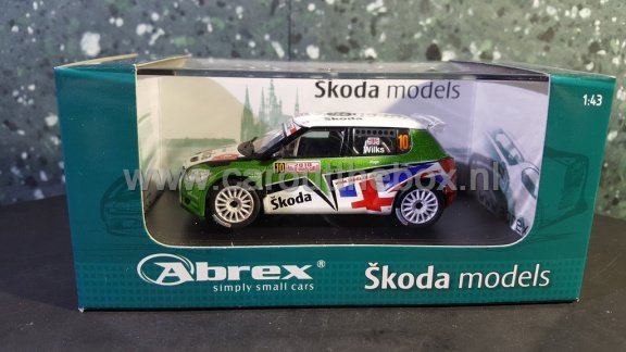 Skoda Fabia Super 2000 Monte Carlo 2010 1:43 Abrex - 4