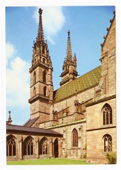 D033 Basel Munster und Kreuzgang Cathedral / Zwitserland - 1