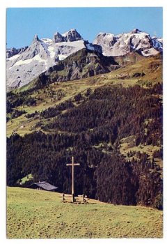 D047 Drusenfluh, Blick vom Rellseck auf das Golmergebied miet Drei Turme / Zwitserland - 1