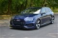 Audi RS4 B9 Avant Voorspoiler Spoiler Splitter Versie 1 - 4 - Thumbnail