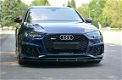 Audi RS4 B9 Avant Voorspoiler Spoiler Splitter Versie 1 - 3 - Thumbnail