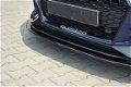 Audi RS4 B9 Avant Voorspoiler Spoiler Splitter Versie 2 - 5 - Thumbnail