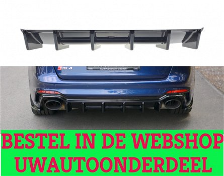 Audi RS4 B9 Avant Valance Spoiler Rear Centre - 1