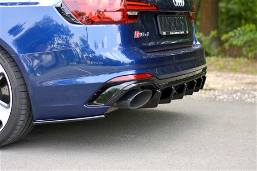 Audi RS4 B9 Avant Valance Spoiler Rear Centre - 4