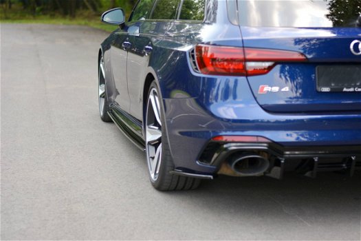 Audi RS4 B9 Avant Sideskirt Diffuser - 7