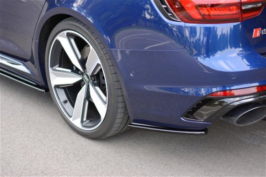 Audi RS4 B9 Avant Rear Side Splitters - 4