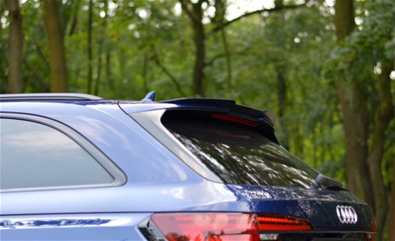 Audi RS4 B9 Avant Achterklep Spoiler Extention - 4