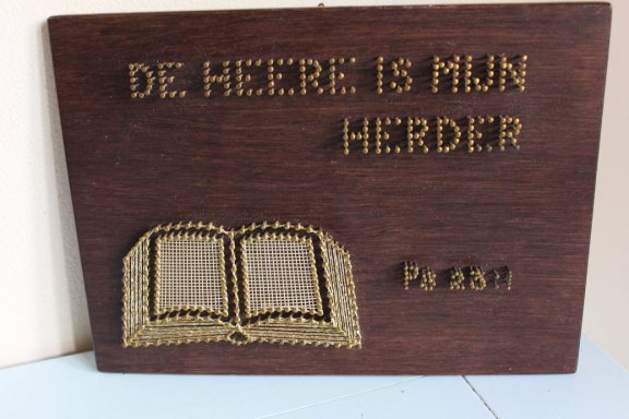 Mooi religieus wandbord - nr. 1