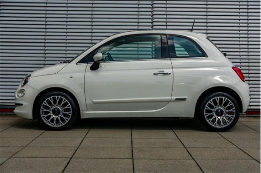 Fiat 500 - 80 TWINAIR TURBO LOUNGE NIEUW MODEL - AIRCO - NAVI - BLUETOOTH - 1