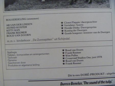 De avonturen van Clowntje Flappie - kinderLP 1978 - Afbeelding 3