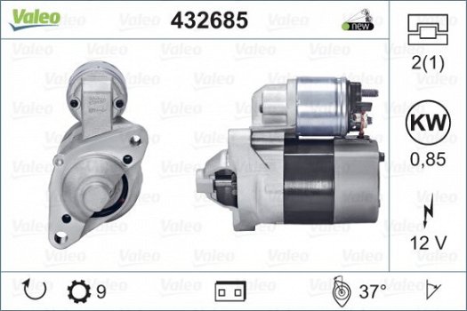 Startmotor Dacia Logan Renault Clio Kangoo Modus Twingo 2 - 1