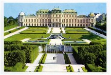 D075 Wenen Wien Schloss Belvedere Oostenrijk