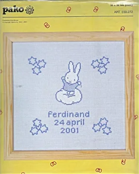 OPRUIMING NIJNTJE BORDUURPAKKET (GEBOORTE) FERDINAND, laatste - 1