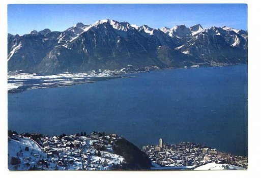 D082 Glion Montrex Lac Leman Grammont et Alpes de Savoie / Zwitserland - 1