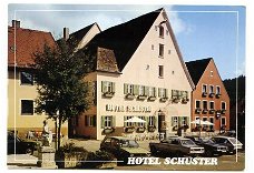 D085 Greding Hotel Schuster auto  / Duitsland