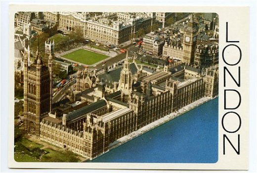 D099 London Houses of Parliament / Engeland - 1