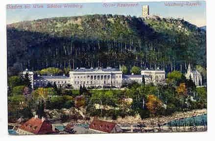 E012 Baden bei Wien / Schloss Weiburg / Oostenrijk - 1