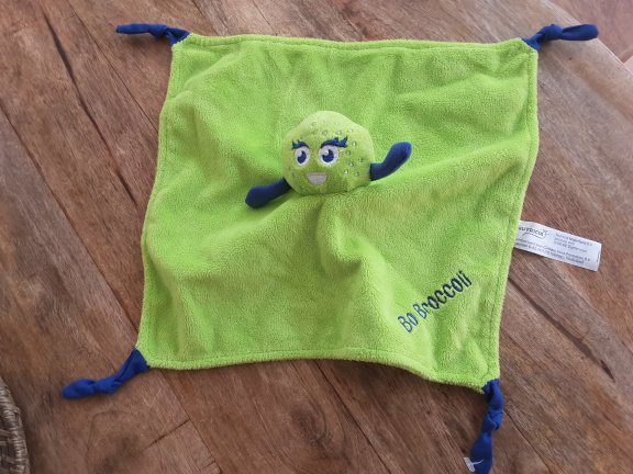 + 1323 Nutricia Bo Broccoli knuffeldoekje kuscheltuch - nr. 1