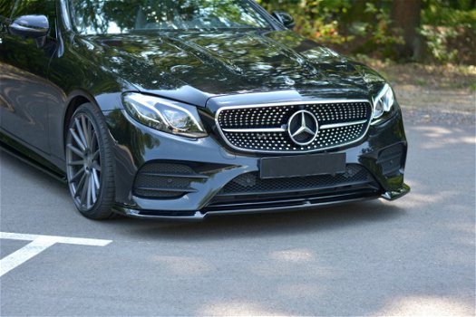 Mercedes E Klasse Coupe W213 Amg line Voorspoiler Spoiler V2 - 4