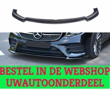 Mercedes E Klasse Coupe W213 Amg line Voorspoiler Spoiler V2