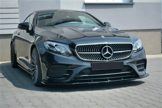 Mercedes E Klasse Coupe W213 Amg line Voorspoiler Spoiler V1 - 4