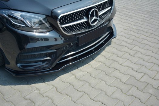 Mercedes E Klasse Coupe W213 Amg line Voorspoiler Spoiler V1 - 5