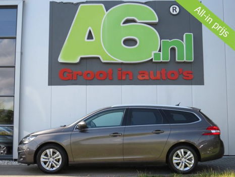 Peugeot 308 SW - 1.6 BlueHDI Blue Lease Executive Panoramadak Navi Clima PDC Bluetooth Cruise - 1