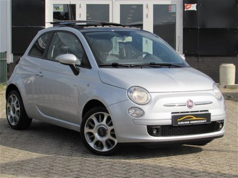 Fiat 500 - 1.2 Sport PANORAMADAK OPEN SKY|HALF LEDER|CROOM PAKKET|AIRCO|USB|MULTIFUNCTIONEEL STUUR|L - 1