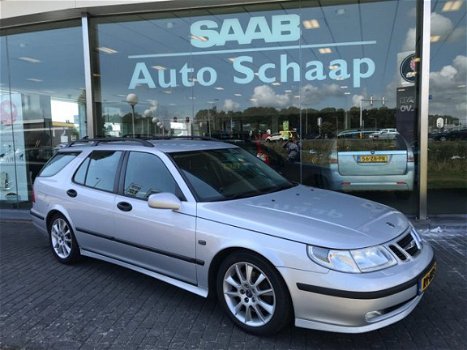 Saab 9-5 Estate - 2.3 Turbo Aero Youngtimer Trekhaak Kinderstoel Verwarmbare voorstoelen - 1