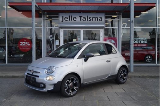 Fiat 500 - TwinAir Turbo 85pk 500S MAT GRIJS 5 jaar garantie NU MET 25% KORTING - 1