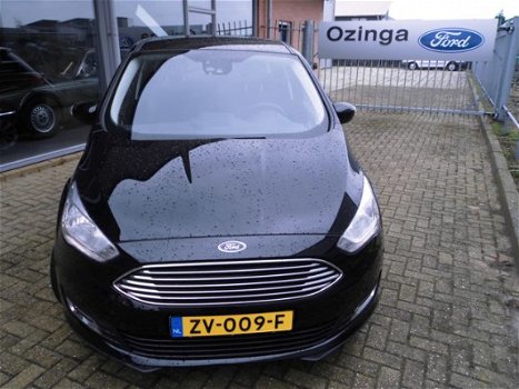 Ford C-Max - 1.5 Titanium Navi-Privacyglass-Winterpakket-150pk-nieuw model 1500kg geremd trekken - 1