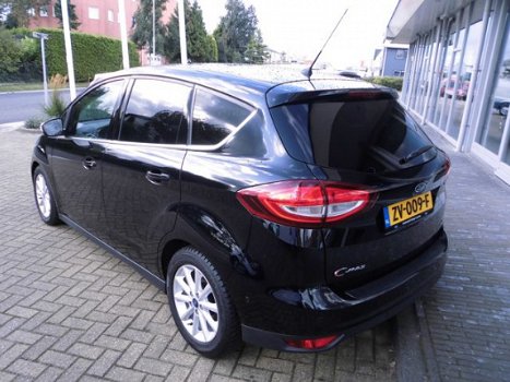 Ford C-Max - 1.5 Titanium Navi-Privacyglass-Winterpakket-150pk-nieuw model 1500kg geremd trekken - 1