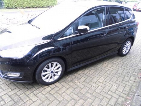 Ford C-Max - 1.5 Titanium Navi-Privacyglass-Winterpakket-150pk-nieuw model 1500kg geremd trekken - 1