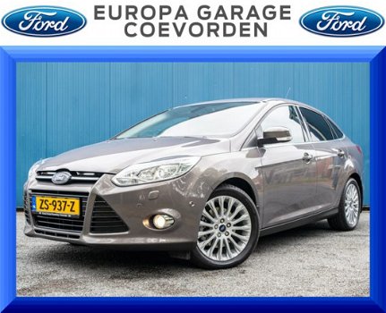 Ford Focus - 1.6 EcoB. 180PK Titanium 1500KG TREKKEN #NAV #SONY #XENON #17INCH 1e eign. Dealeronderh - 1