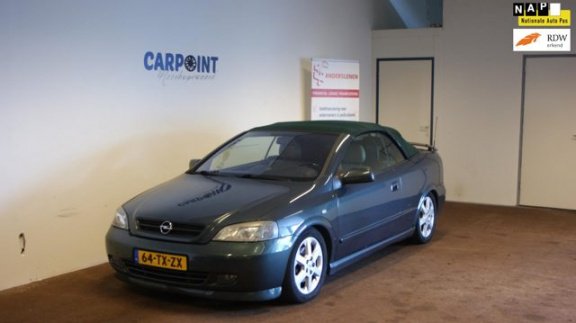Opel Astra Cabriolet - 2.2-16V 2002 Navi*Leer*Verlaagd*Clima*Lm velgen*APK - 1