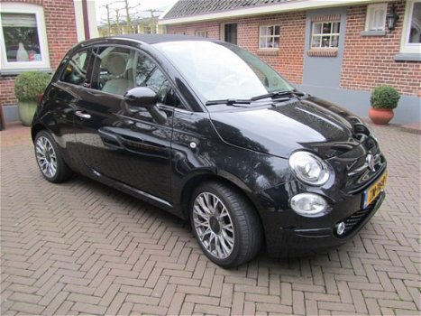 Fiat 500 C - 1.2 4-cilnder Cabrio Lounge Airco, Cruise, Bluetooth, 16