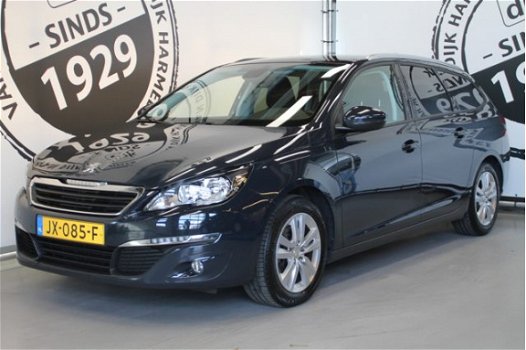 Peugeot 308 SW - 1.2 PureTech Blue Lease Executive PANORAMADAK NAVIGATIE CLIMATE TREKHAAK PDC VOOR E - 1