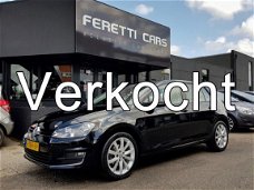 Volkswagen Golf - 1.2 TSI EDITION LEDER NAVI 6VERSN LMV PDC