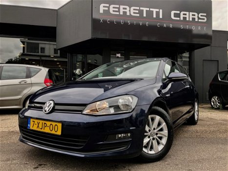 Volkswagen Golf - 1.6 TDI BLUEMOTION COMFORTLINE NAVI AIRCO 6VERSN LMV PDC - 1