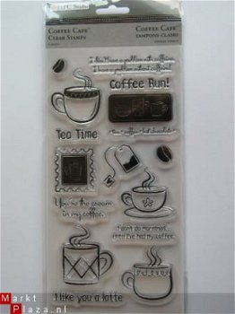 the paper company clear stamp coffee cafe - 1