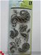 Inkadinkado clear stamp organic fabric flourish - 1 - Thumbnail