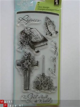 inkadinkado clear stamp spiritual sketches - 1